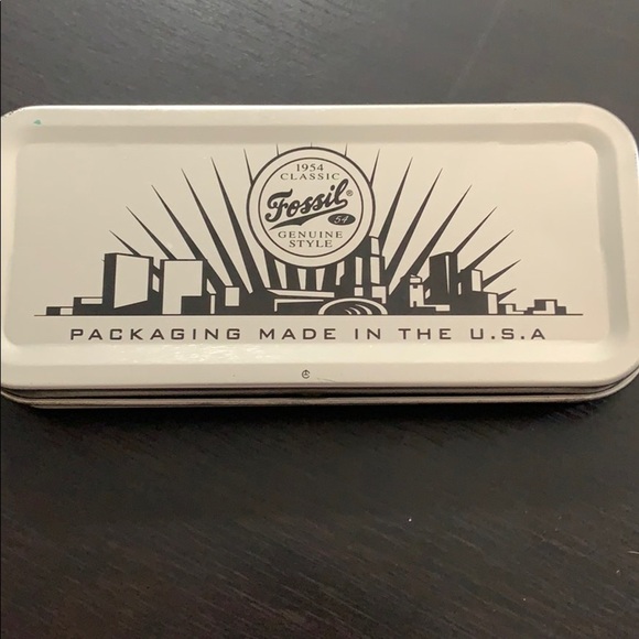 Fossil New American classic tin box - Picture 3 of 8